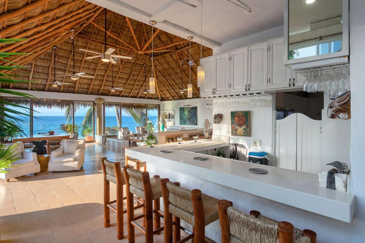 Beachfront Salinas House Puerto Vallarta Exterior foto